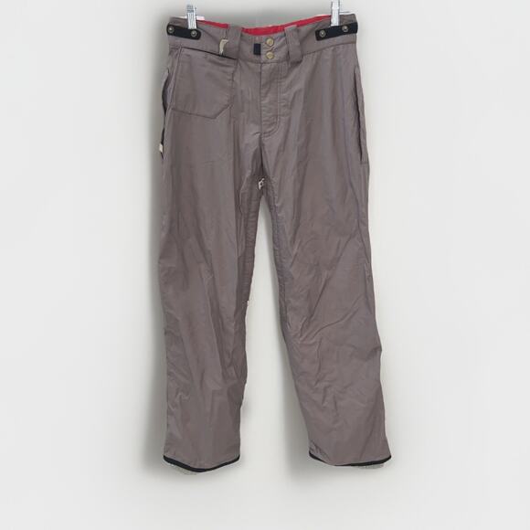 Sessions Kristy Ski Snowboard Pants Women's S Brown Terrain Series Waterproof - Picture 1 of 16